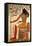 The God, Khepri, from the Tomb of Nefertari, New Kingdom (Wall Painting)-null-Framed Stretched Canvas