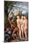 The God Mercury Waking Paris to Judge the Contest of the Golden Apple-Lucas Cranach the Elder-Mounted Giclee Print