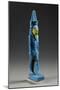 The God Nefertum, Statue in Turquoise Paste-null-Mounted Giclee Print