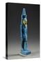 The God Nefertum, Statue in Turquoise Paste-null-Stretched Canvas