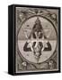 The God of Light and the God of Illusion : the Great Symbol of Solomon-null-Framed Stretched Canvas