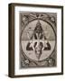 The God of Light and the God of Illusion : the Great Symbol of Solomon-null-Framed Art Print