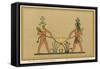The God of the Annual Nile Inundation-E.a. Wallis Budge-Framed Stretched Canvas
