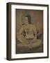 The God Shiva Saves Humanity by Drinking the Pois-Nanda Lal Bose-Framed Photographic Print