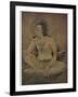 The God Shiva Saves Humanity by Drinking the Pois-Nanda Lal Bose-Framed Photographic Print