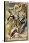 The God Thor Battling the Midgard Serpent and the Giants-null-Stretched Canvas