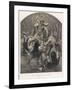 The God Thor Fights the Giants-M.e. Winge-Framed Photographic Print