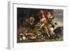 The Goddess Diana Receiving the Kill Par Fyt, Jan ( Johannes Fijt) (1611-1661). Oil on Canvas, Size-Jan Fyt-Framed Giclee Print