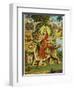 The Goddess Durga Color Lithograph-Bettmann-Framed Giclee Print