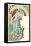 The Goddess Flore-null-Framed Stretched Canvas