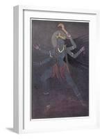 The Goddess Kali the Malevolent Aspect of Shiva's Wife Parvati-Nath Karl-Framed Photographic Print