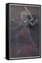 The Goddess Kali the Malevolent Aspect of Shiva's Wife Parvati-Nath Karl-Framed Stretched Canvas