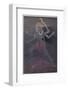 The Goddess Kali the Malevolent Aspect of Shiva's Wife Parvati-Nath Karl-Framed Photographic Print