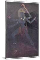 The Goddess Kali the Malevolent Aspect of Shiva's Wife Parvati-Nath Karl-Mounted Photographic Print