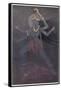 The Goddess Kali the Malevolent Aspect of Shiva's Wife Parvati-Nath Karl-Framed Stretched Canvas