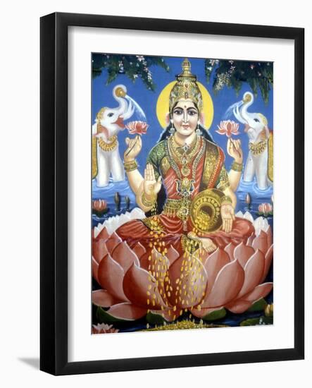 The Goddess Lakshmi-null-Framed Giclee Print