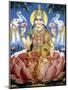 The Goddess Lakshmi-null-Mounted Giclee Print