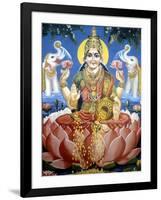 The Goddess Lakshmi-null-Framed Giclee Print