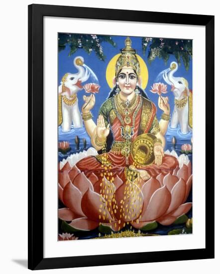 The Goddess Lakshmi-null-Framed Giclee Print