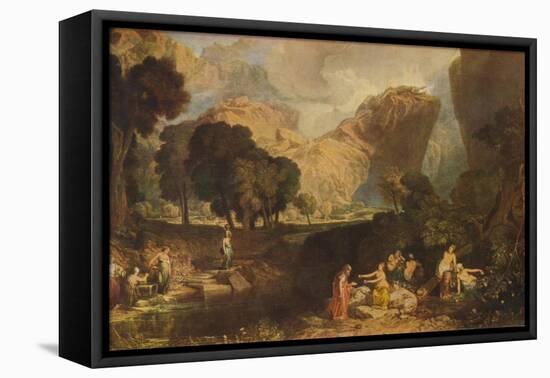 The Goddess of Discord Choosing the Apple of Contention in the Garden of the Hesperides', 1806-JMW Turner-Framed Stretched Canvas