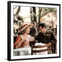 The Godfather, Diane Keaton, Al Pacino, 1972-null-Framed Premium Photographic Print