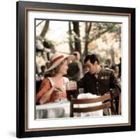 The Godfather, Diane Keaton, Al Pacino, 1972-null-Framed Photo