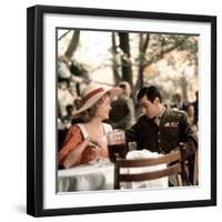 The Godfather, Diane Keaton, Al Pacino, 1972-null-Framed Premium Photographic Print