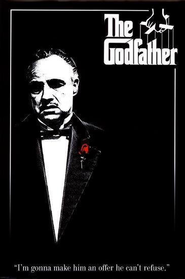 The Godfather-null-Lamina Framed Poster