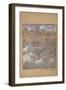 The Gods and Asuras Churn the Ocean of Milk, Page from a Dispersed Razmnama, C.1598-99-null-Framed Giclee Print