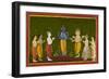 The Gods Approach Vishnu-null-Framed Giclee Print