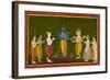 The Gods Approach Vishnu-null-Framed Giclee Print