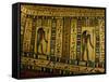 The Gods Thoth and Horus-null-Framed Stretched Canvas