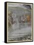 The Gods Without Freia-Arthur Rackham-Framed Stretched Canvas