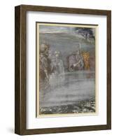 The Gods Without Freia-Arthur Rackham-Framed Art Print