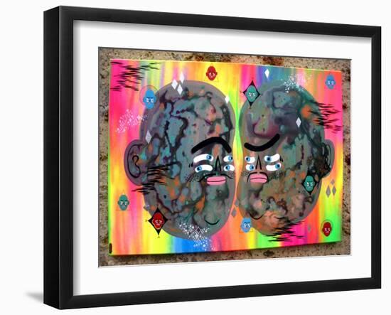 The Gods-KASHINK-Framed Art Print