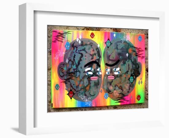 The Gods-KASHINK-Framed Art Print