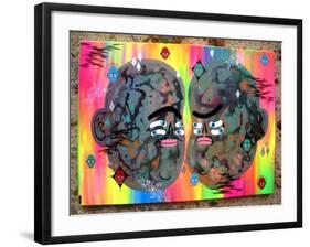 The Gods-KASHINK-Framed Art Print