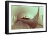 The Gokstad Longship-Viking-Framed Giclee Print