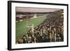 The Gold Cup Ascot, The Royal Enclosure, 1922-Sir John Lavery-Framed Giclee Print