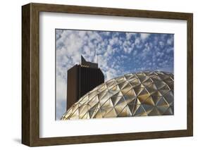 The Gold Dome Building, Oklahoma City, Oklahoma, USA-Walter Bibikow-Framed Photographic Print