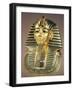 The Gold Funerary Mask, from the Tomb of Tutankhamun (circa 1370-52 BC) New Kingdom-null-Framed Giclee Print