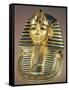The Gold Funerary Mask, from the Tomb of Tutankhamun (circa 1370-52 BC) New Kingdom-null-Framed Stretched Canvas