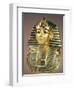 The Gold Funerary Mask, from the Tomb of Tutankhamun (circa 1370-52 BC) New Kingdom-null-Framed Giclee Print