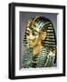The Gold Funerary Mask, from the Tomb of Tutankhamun (circa 1370-52 BC) New Kingdom-null-Framed Giclee Print