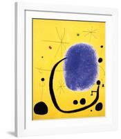 The Gold of the Azure, 1967-Joan Miro-Framed Art Print