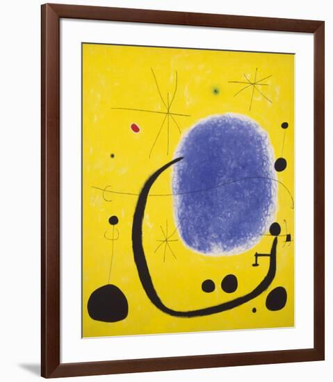 The Gold of the Azure, 1967-Joan Miro-Framed Giclee Print