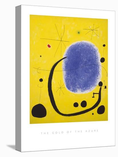 The Gold of the Azure, 1967-Joan Miro-Stretched Canvas