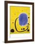 The Gold of the Azure, 1967-Joan Miro-Framed Art Print