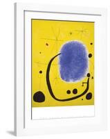 The Gold of the Azure, 1967-Joan Miro-Framed Art Print