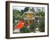 The Gold Pavilion of Absolute Perfection, Wong Tai Sin District, Kowloon, Hong Kong, China-Charles Crust-Framed Photographic Print